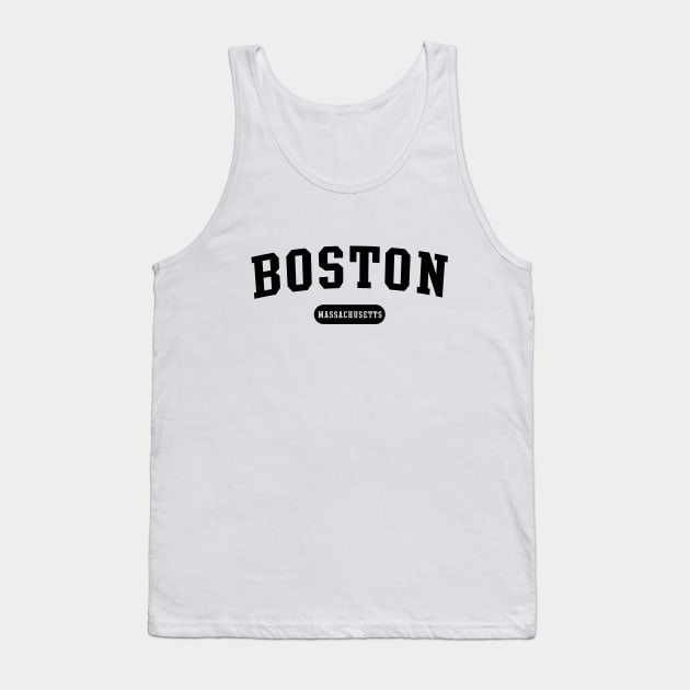 Boston, MA Tank Top by Novel_Designs